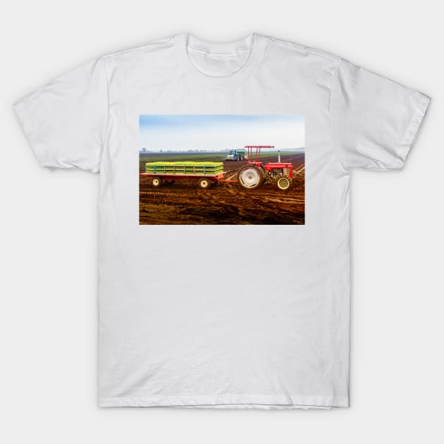 Market Garden Planting T-Shirt by Robert Alsop